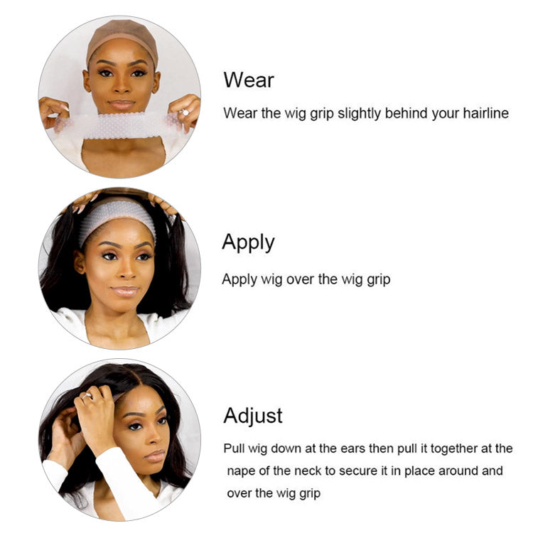 Bosun Hair Wig Fix Wig Gripper Silicone Band Edge Protective