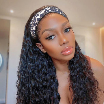 Bosun Water Wave Headband Wig Glueless Hair Wig