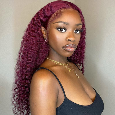 Burgundy 99J Wig