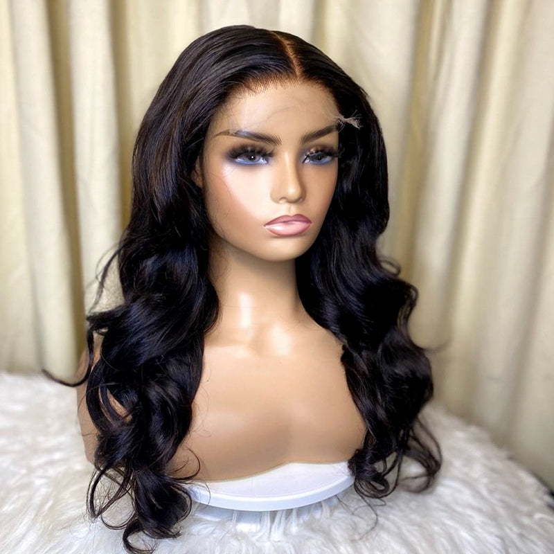 Bosun Hair 200% Density 4x4 5x5 HD Lace Closure Wig Body Wave