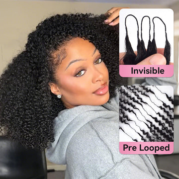 Bosun Hair Crochet Human Hair Afro Curly 4C Hair Extensions