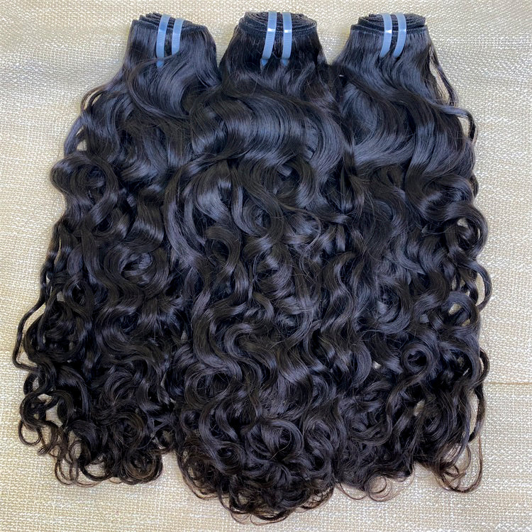 12A Raw Quality Water Wave Hair Unprocessed Hair 3 Bundles Deal