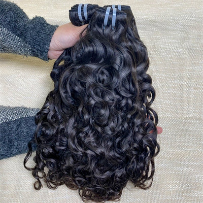 12A Raw Quality Water Wave Hair Unprocessed Hair 3 Bundles Deal