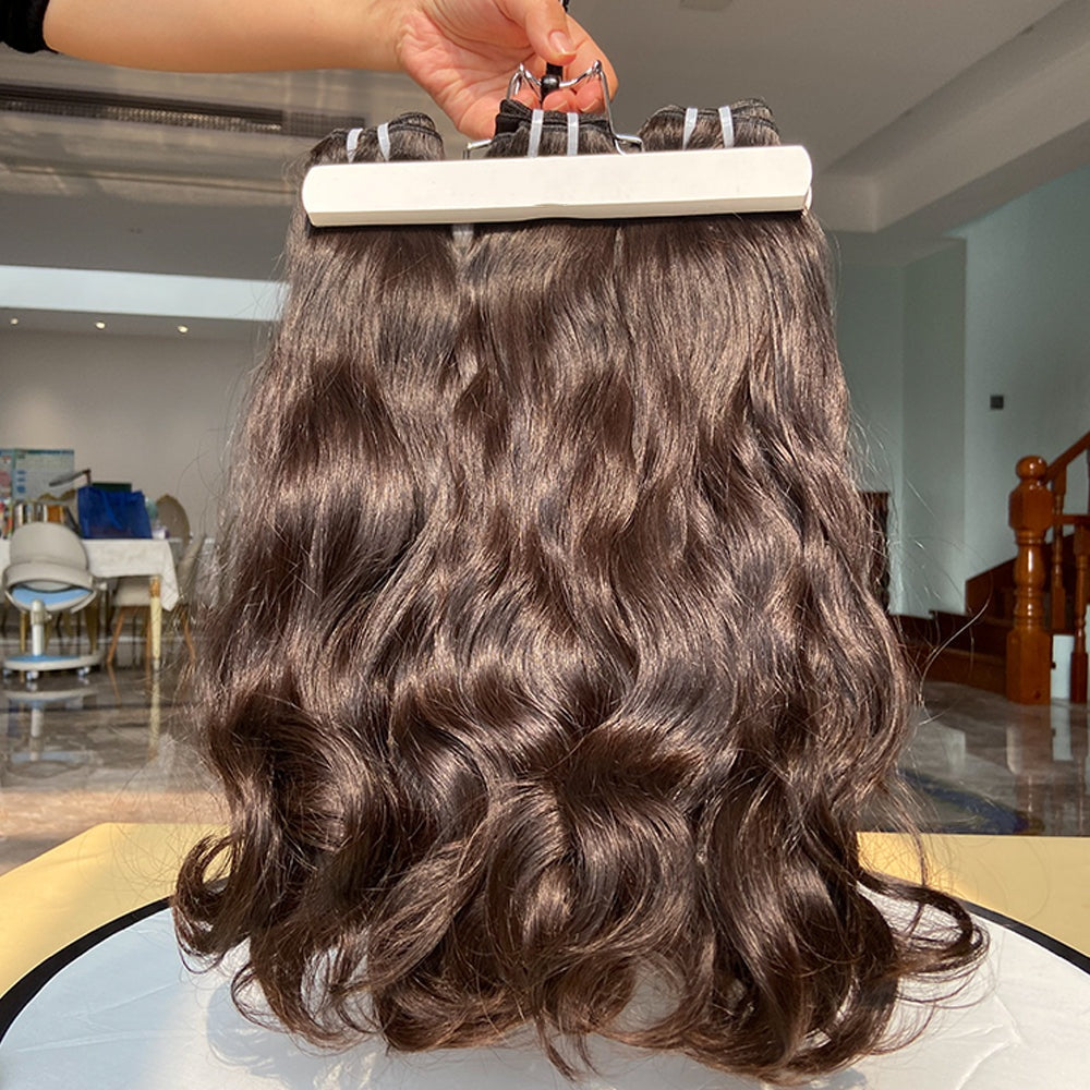 12A Raw Quality Burmese Wave Hair Unprocessed Hair 3 Bundles Deal