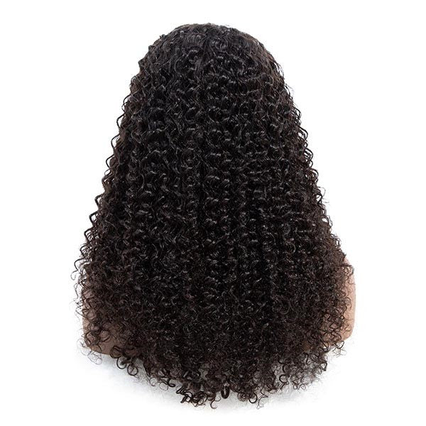 BOSUN HAIR Kinky Curly 360 Lace Wigs 100% Human Virgin Hair 360 Wigs