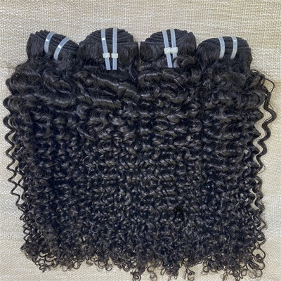 12A Raw Quality Curly Hair Unprocessed Hair 3 Bundles Deal