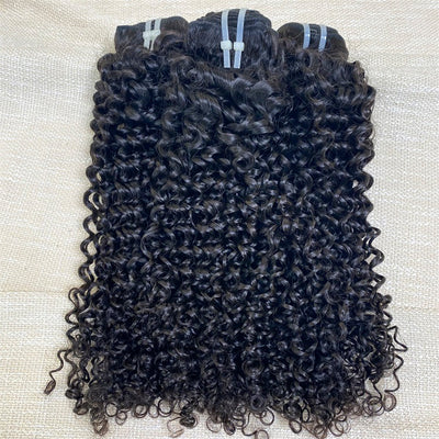 12A Raw Quality Curly Hair Unprocessed Hair 3 Bundles Deal