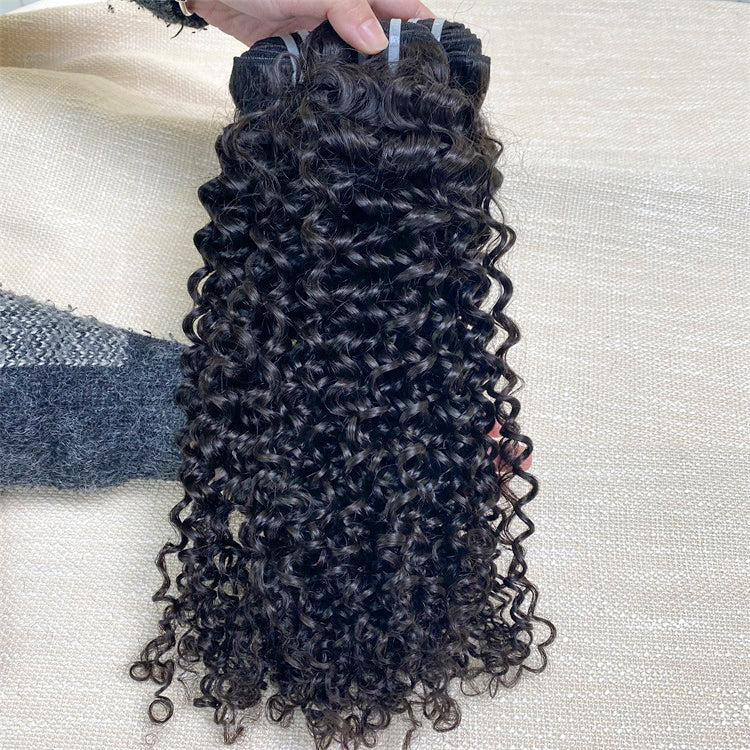 12A Raw Quality Curly Hair Unprocessed Hair 3 Bundles Deal