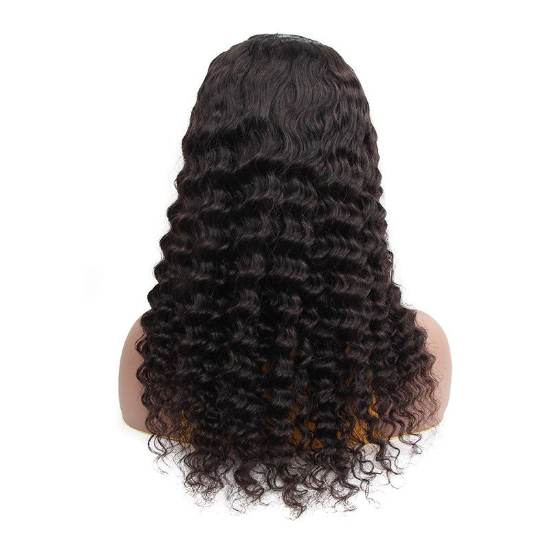 BOSUN HAIR New Arrival Upart Wig Natural Black Deep Wave Wigs