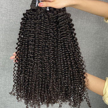 12A Raw Hair Kinky Curly Vietnam Human Hair 3 Bundles From Single Donor