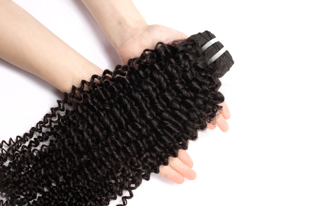 12A Raw Hair Kinky Curly Vietnam Human Hair 3 Bundles From Single Donor