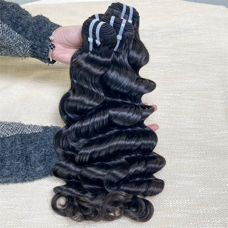 12A Raw Quality Loose Deep Hair Unprocessed Hair 3 Bundles Deal