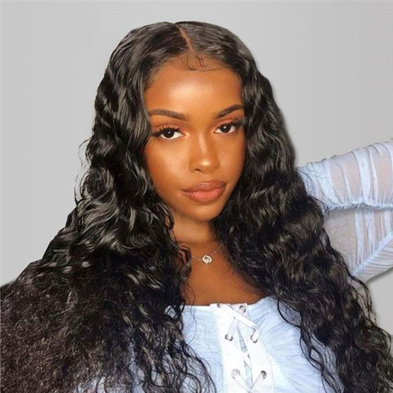 BOSUN HAIR New Arrival Upart Wig Natural Black Loose Deep Wigs