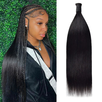 100% Human Hair Braid Styles Straight BOSUN HAIR