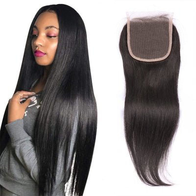 Bosun Hair Straight Hair 4x4 5x5 HD Closure