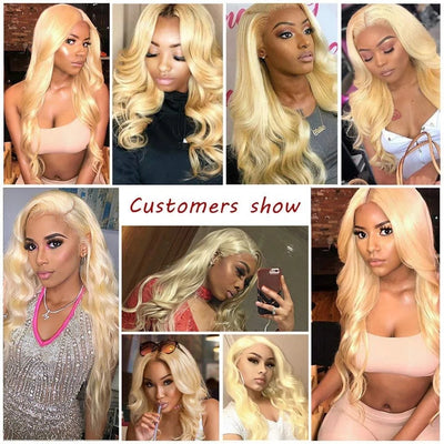 Bosun Hair 613 Blonde Body Wave Hair 3 Bundle Deals