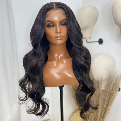 Bosun Hair 200% Density 4x4 5x5 HD Lace Closure Wig Body Wave