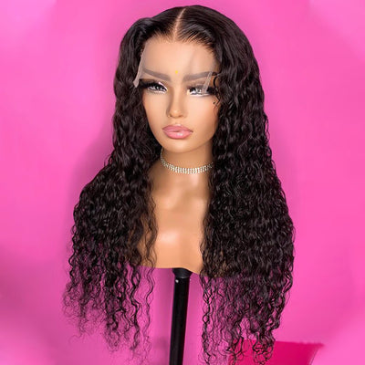 Bosun Hair 200% Density 4×4 5x5 HD Lace Closure Wig Deep Wave