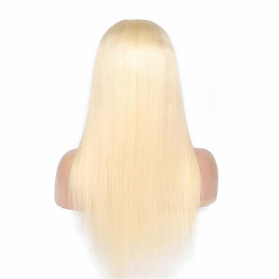 Bosun Hair Blonde Straight Human Hair 13x4 HD 613 Lace Front Wigs