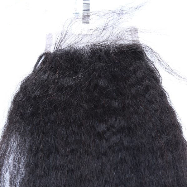 Bosun Hair Kinky Straight Hair 4x4 5x5 HD Closure