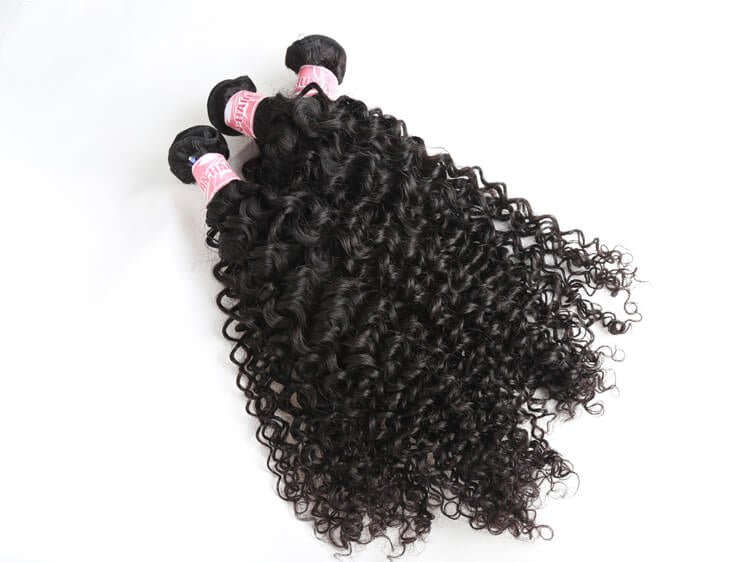 9A Best Selling Curly Hair Unprocessed Hair 3 Bundles Deal