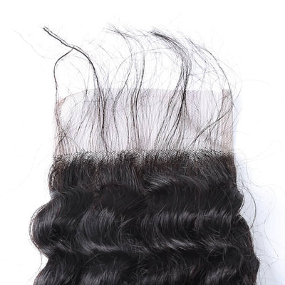 Bosun Hair Deep Wave Hair 4x4 5x5 HD Closure