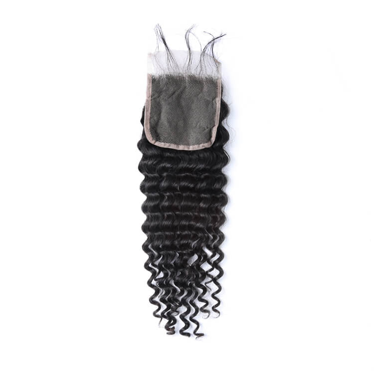 Bosun Hair Deep Wave Hair 4x4 5x5 HD Closure