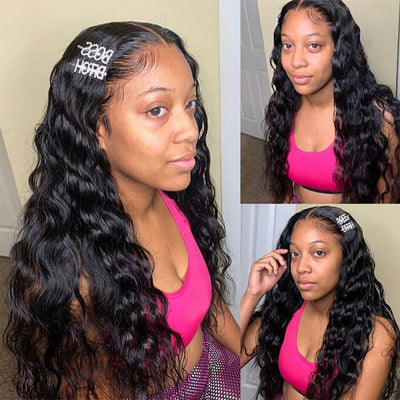 Bosun Hair Loose Wave 100% Brazilian Virgin Remy Hair With Closure Spring Loose Curly 3 Bundles With Closure