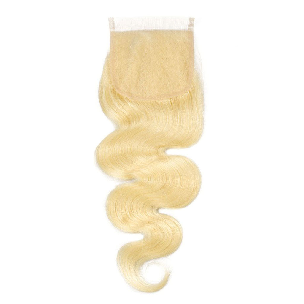 Bosun Hair 613 Top Quality Blonde Body Wave Lace Closure