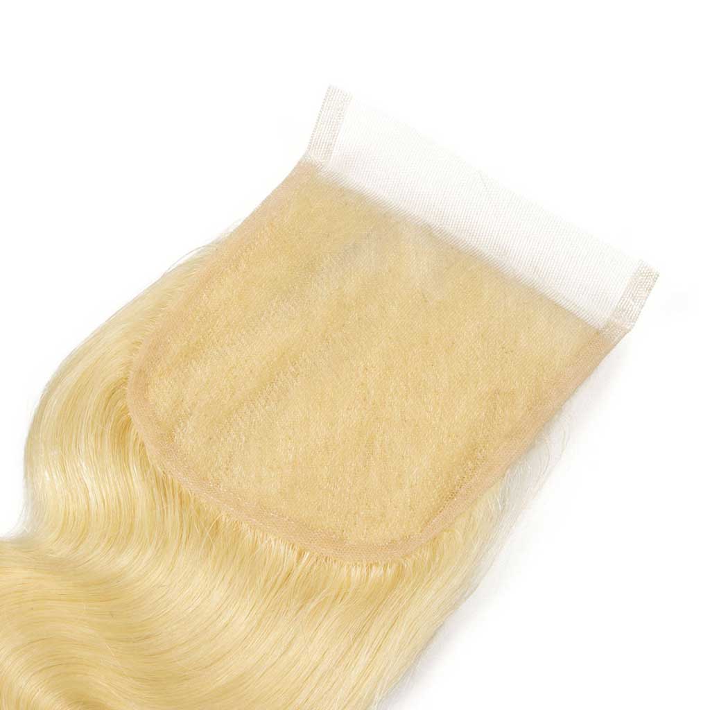 Bosun Hair 613 Top Quality Blonde Body Wave Lace Closure