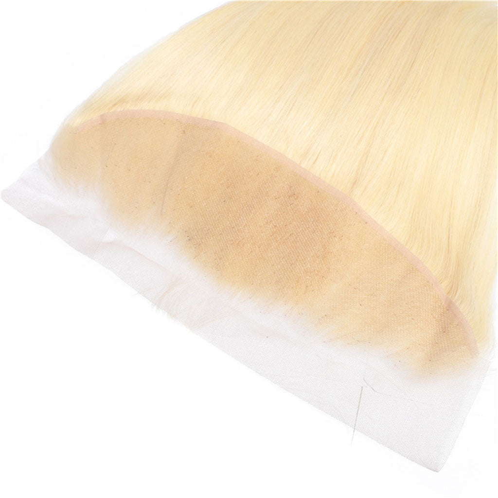 Bosun Hair 613 Top Quality Blonde Straight Lace Frontal