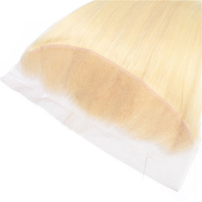 Bosun Hair 613 Top Quality Blonde Straight Lace Frontal