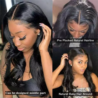 Bosun Hair Top Selling 13x4 13x6 Body Wave HD Lace Frontal