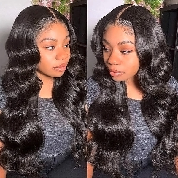 Bosun Hair 10A 3 Bundles Body Wave With 13x4 13x6 HD Lace Frontal