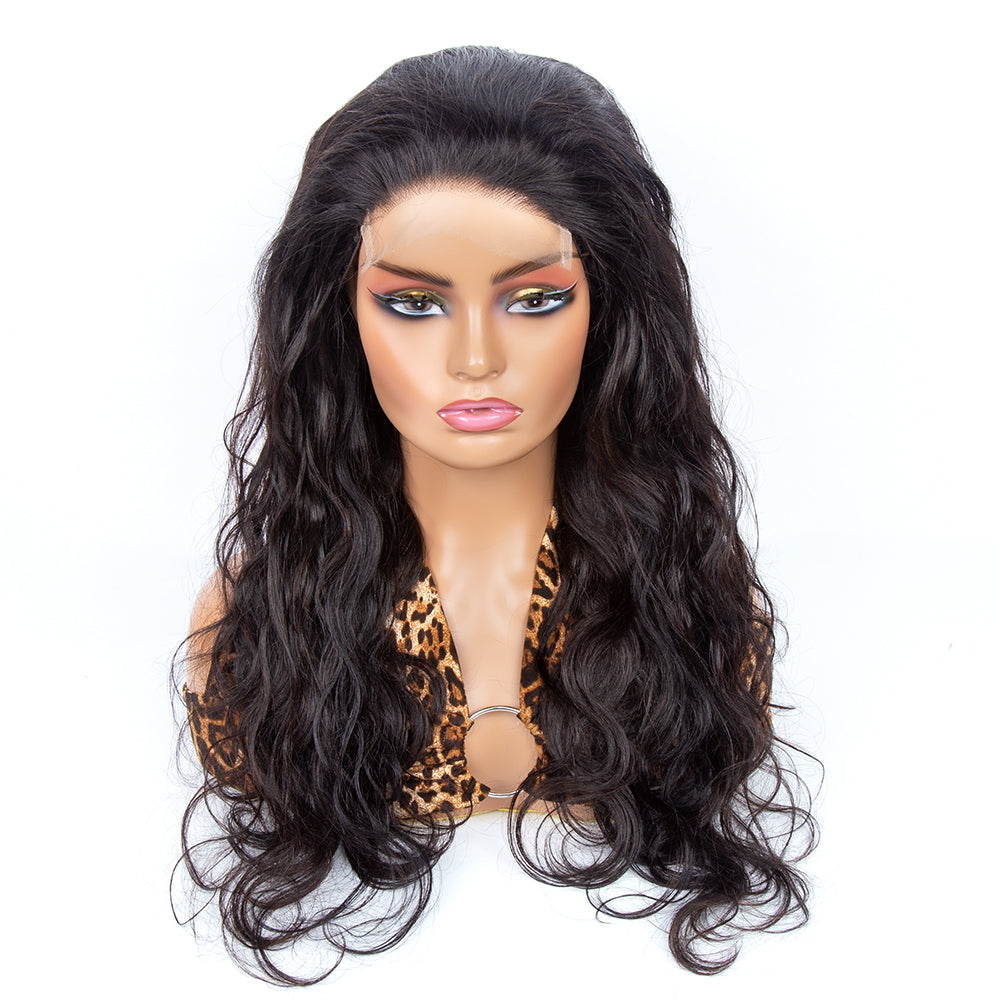 Bosun Hair 4x4 5x5 6x6 Transparent HD Body Wave Closure Wig Virgin Human Hair Wigs