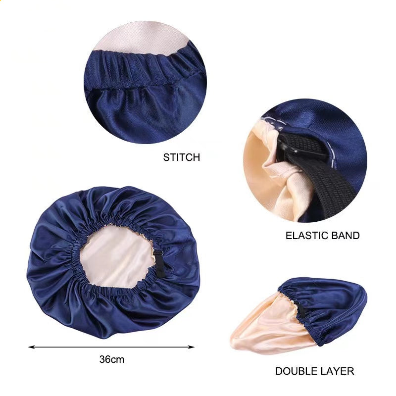 Bosunn Hair Satin Bonnet Cap