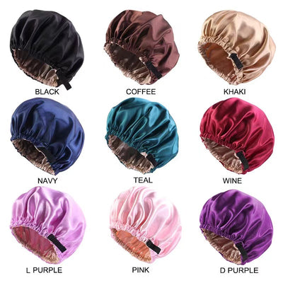 Bosunn Hair Satin Bonnet Cap