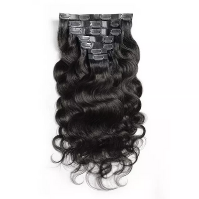 Bosun Hair New Arrivals Seamless Body Wave Clip-In Hair Extensions 7Pcs/Set