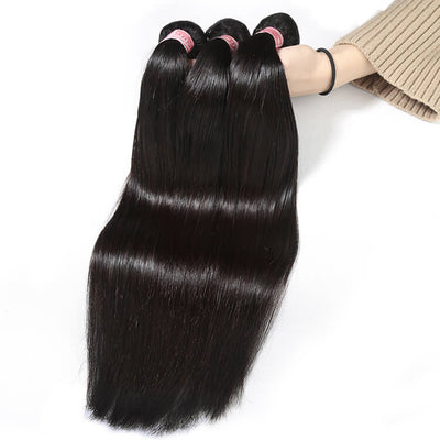 Bosun Hair 9A Best Selling Straight Hair Unprocessed Virgin Human Hair 3 Bundles Deal