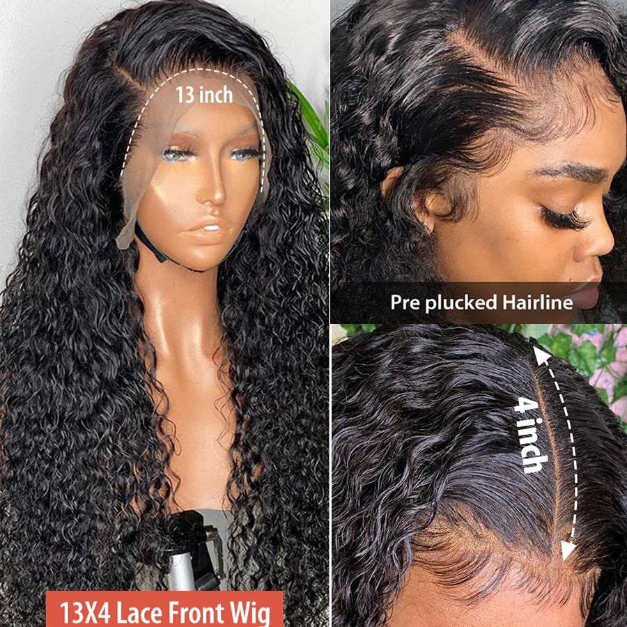 bosun hair deep wave lace frontal wig