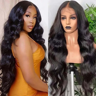 Bosun Hair Wear & Go Body Wave Lace Front Wigs Pre Cut HD Lace Glueless Wig Natural Hairline Beginner Friendly