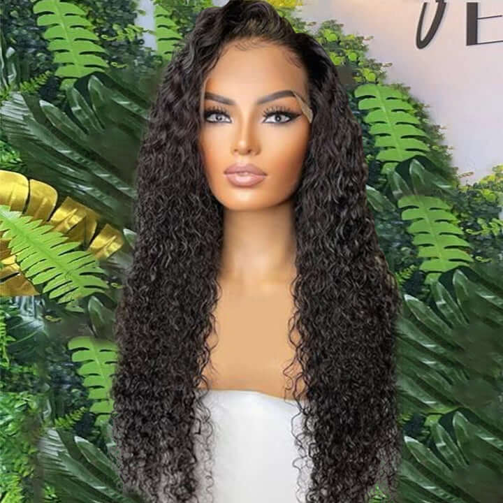 Bosun Hair 13x4 13x6 HD Transparent Lace Front Human Hair Wigs Curly Frontal Wigs