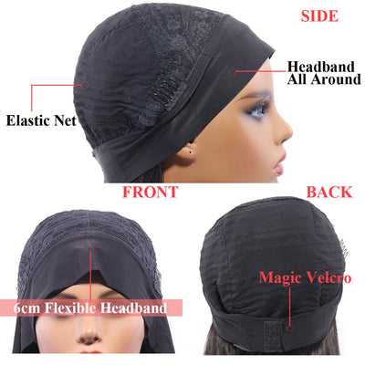 Bosun Straight Headband Wig Glueless Hair Wig