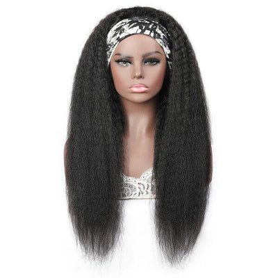 Bosun Kinky Straight Headband Wig Glueless Hair Wig