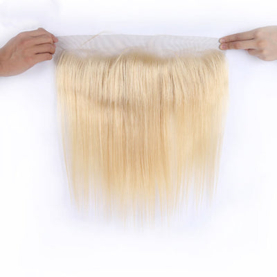 Bosun Hair 613 Top Quality Blonde Straight Lace Frontal