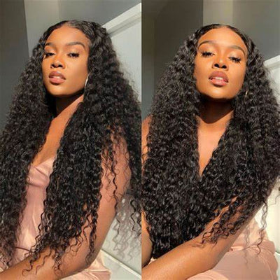 Bosun Hair 10A 3 Bundles Curly With 13x4 13x6 HD Lace Frontal