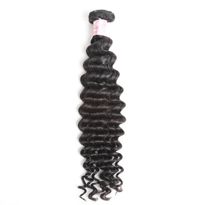 9A Best Selling Deep Wave Hair Unprocessed Hair 3 Bundles Deal