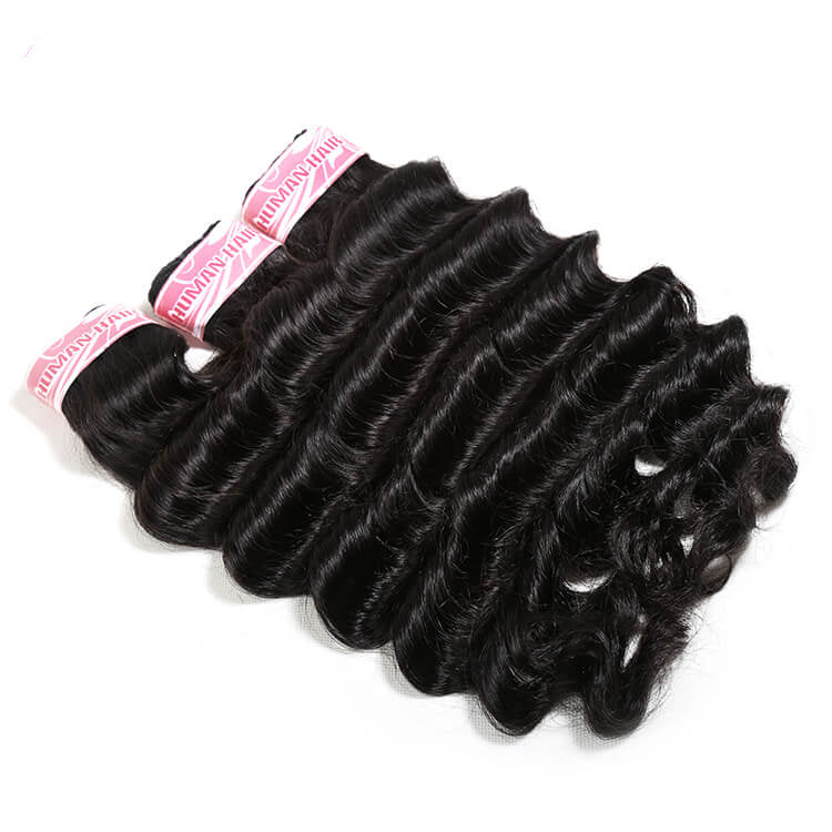 9A Best Selling Loose Deep Hair Unprocessed Hair 3 Bundles Deal