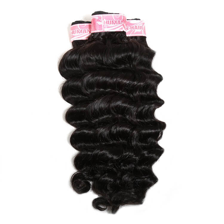 9A Best Selling Loose Deep Hair Unprocessed Hair 3 Bundles Deal