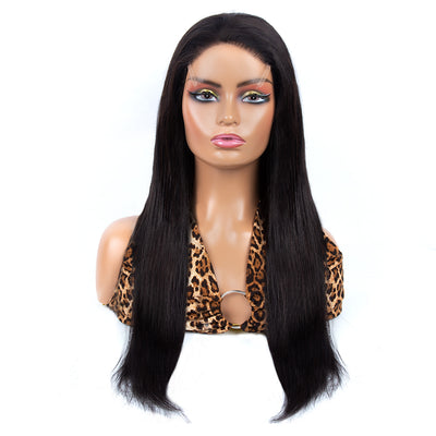 Bosun Hair 4x4 5x5 6x6 Transparent HD Straight Closure Wig Virgin Human Hair Wigs